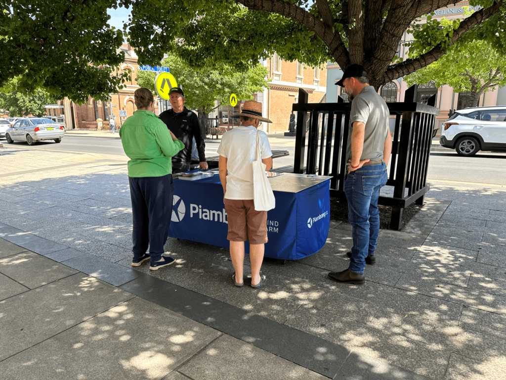 Gulgong and Mudgee dropin sessions November 2023 Piambong Wind Farm